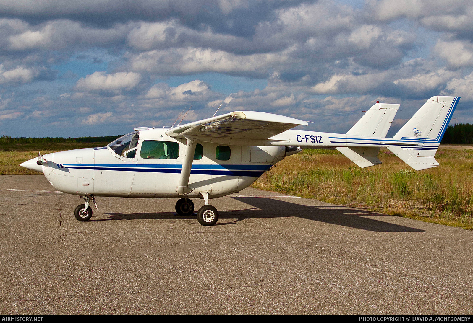 Aircraft Photo of C-FSIZ | Cessna 337G Super Skymaster | Discovery Air Fire Services | AirHistory.net #561221