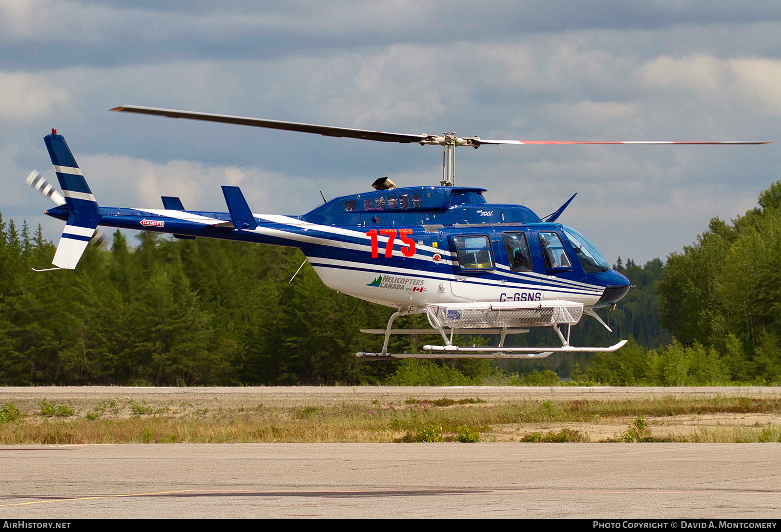 Aircraft Photo of C-GSNS | Bell 206L-4 LongRanger IV | Helicopters Canada | AirHistory.net #561238