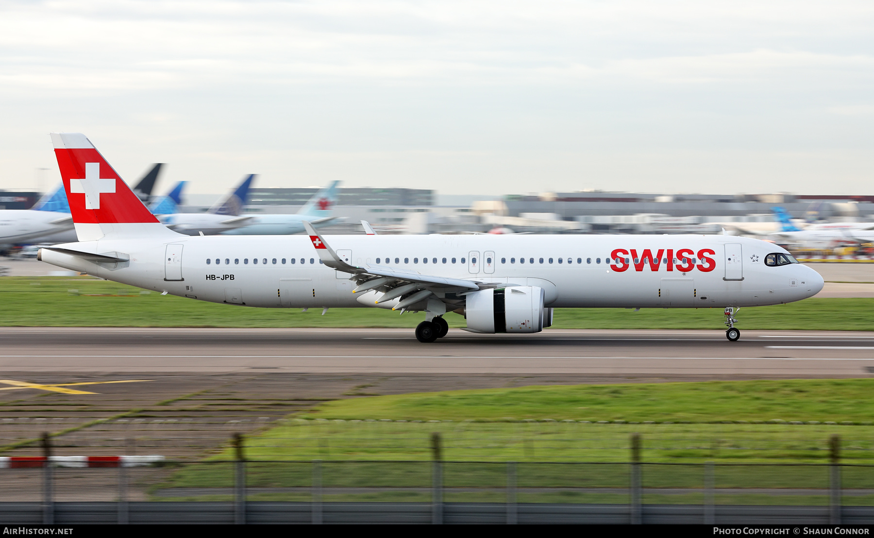 Aircraft Photo of HB-JPB | Airbus A321-271NX | Swiss International Air Lines | AirHistory.net #561257