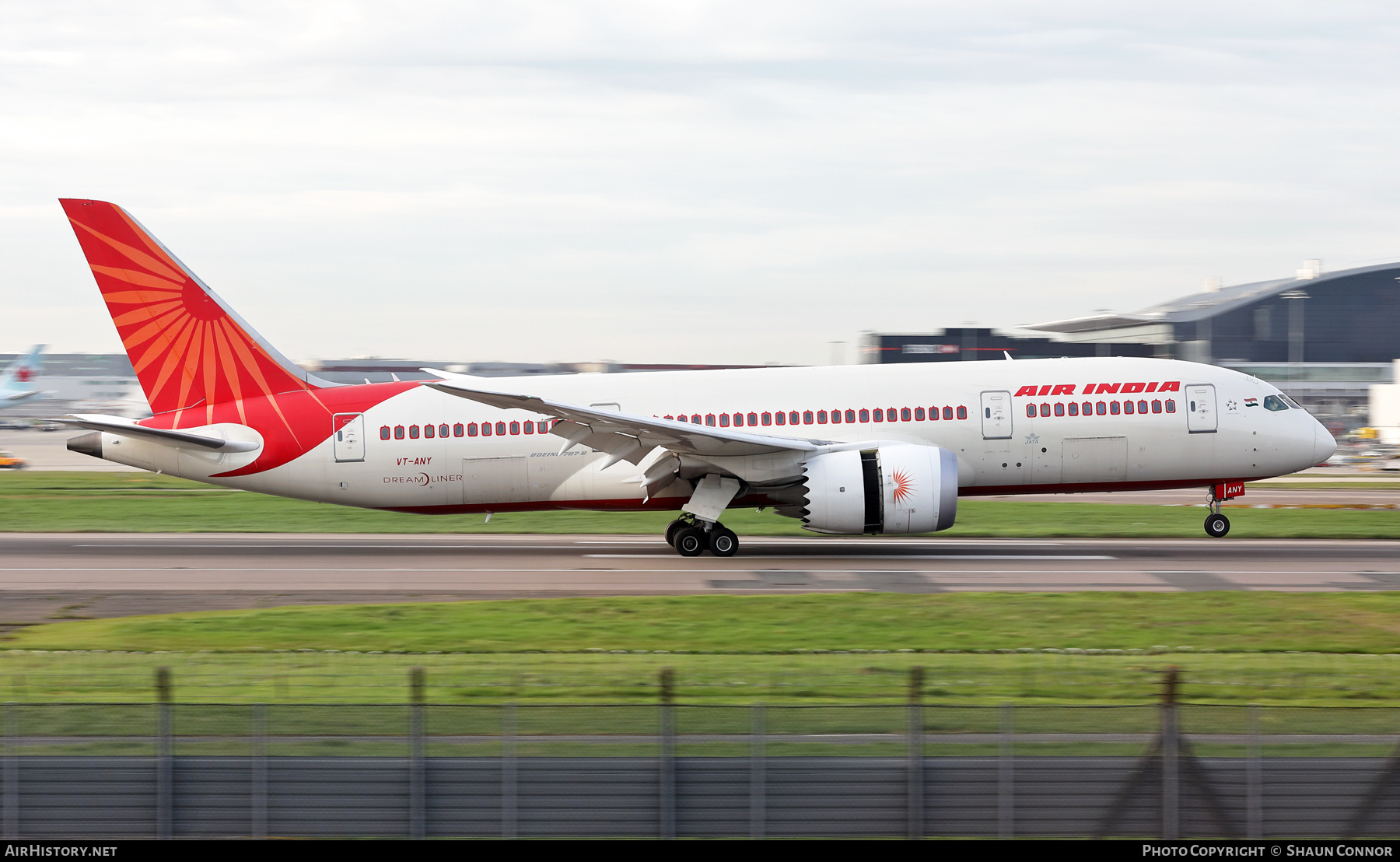 Aircraft Photo of VT-ANY | Boeing 787-8 Dreamliner | Air India | AirHistory.net #561259