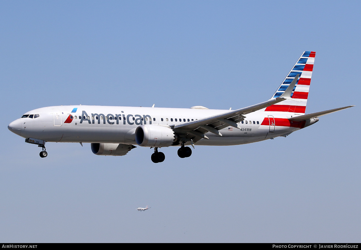 Aircraft Photo of N341RW | Boeing 737-8 Max 8 | American Airlines | AirHistory.net #561274