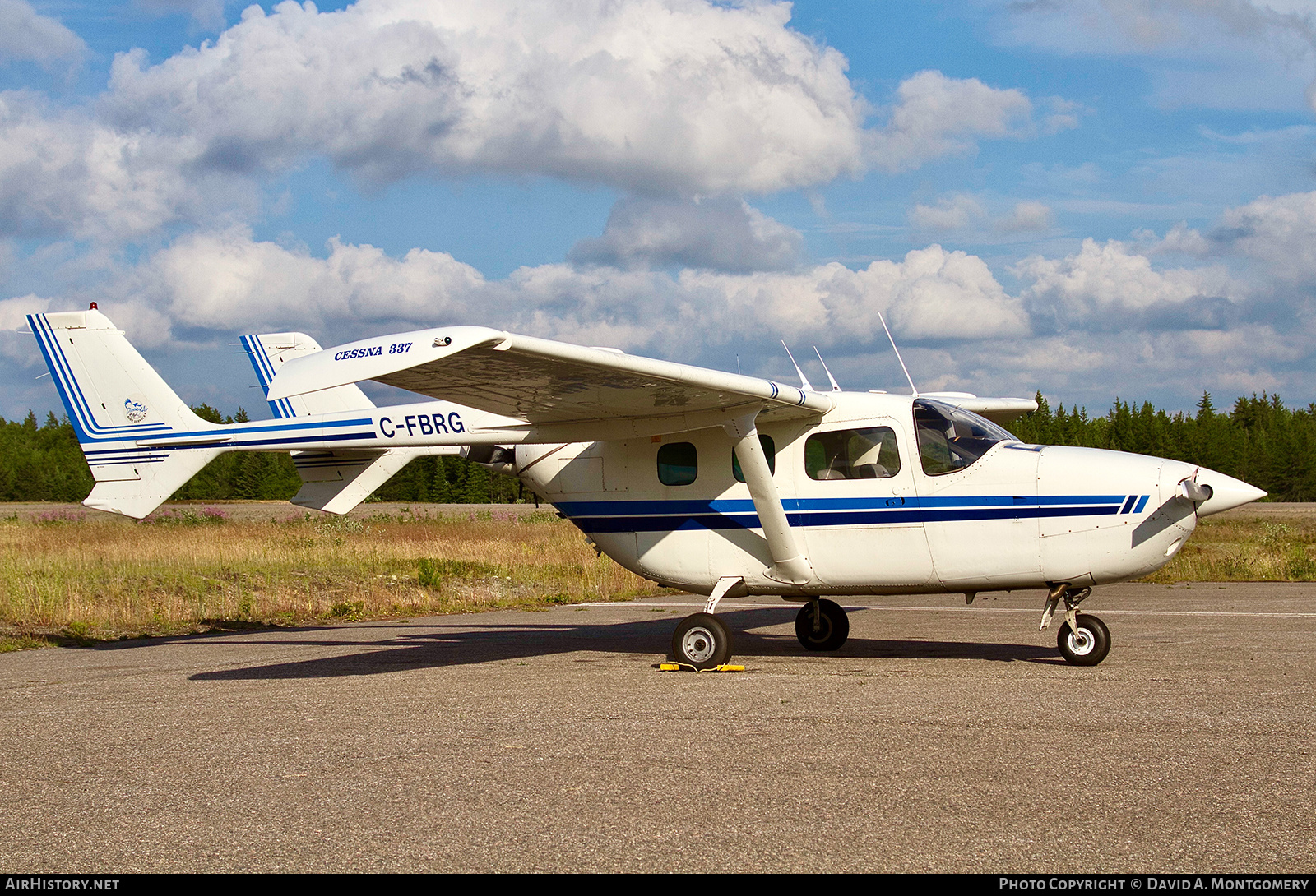 Aircraft Photo of C-FBRG | Cessna 337G Super Skymaster | Discovery Air Fire Services | AirHistory.net #561279
