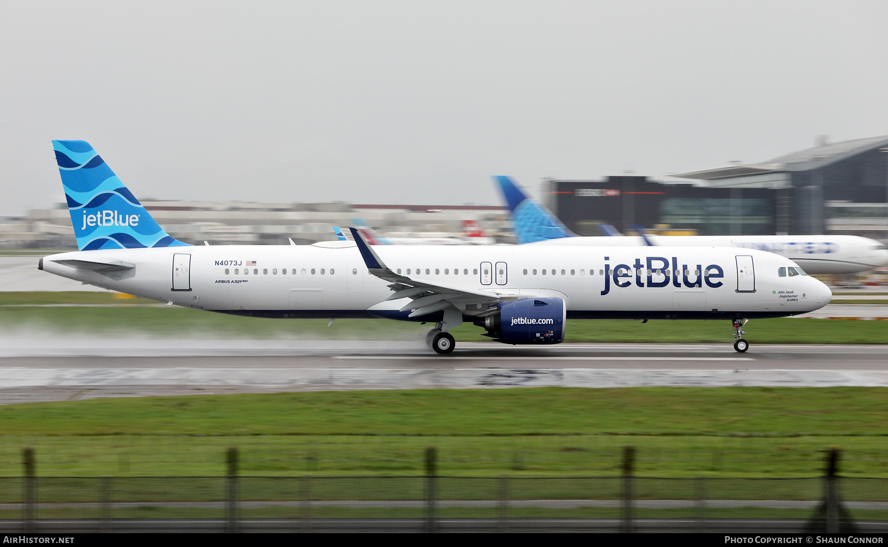 Aircraft Photo of N4073J | Airbus A321-271NX | JetBlue Airways | AirHistory.net #561284