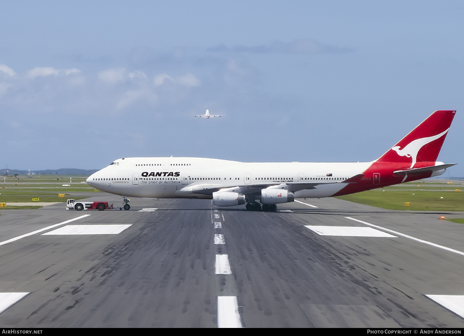 Aircraft Photo of VH-OJA | Boeing 747-438 | Qantas | AirHistory.net #561286