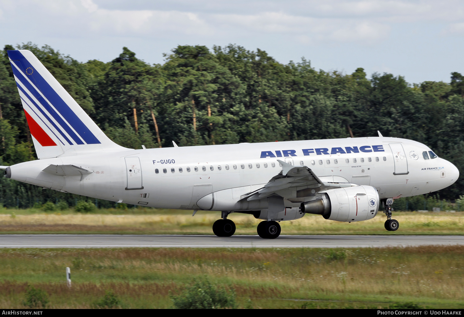 Aircraft Photo of F-GUGO | Airbus A318-111 | Air France | AirHistory.net #561290