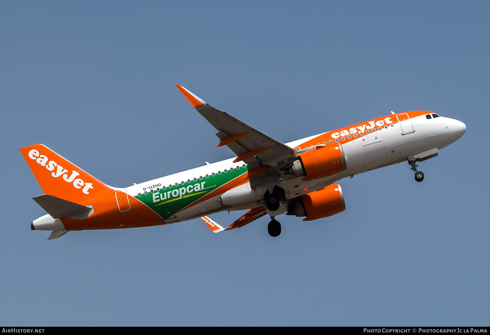 Aircraft Photo of G-UZHO | Airbus A320-251N | EasyJet | AirHistory.net #561302