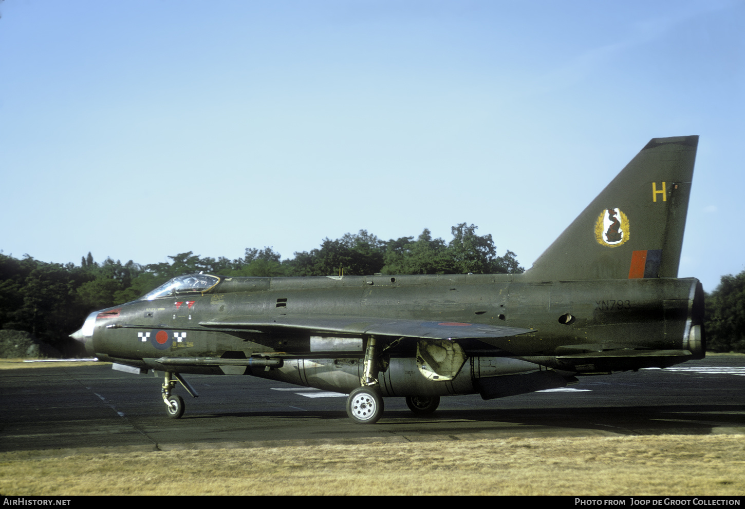 Aircraft Photo of XN793 | English Electric Lightning F2A | UK - Air Force | AirHistory.net #561333
