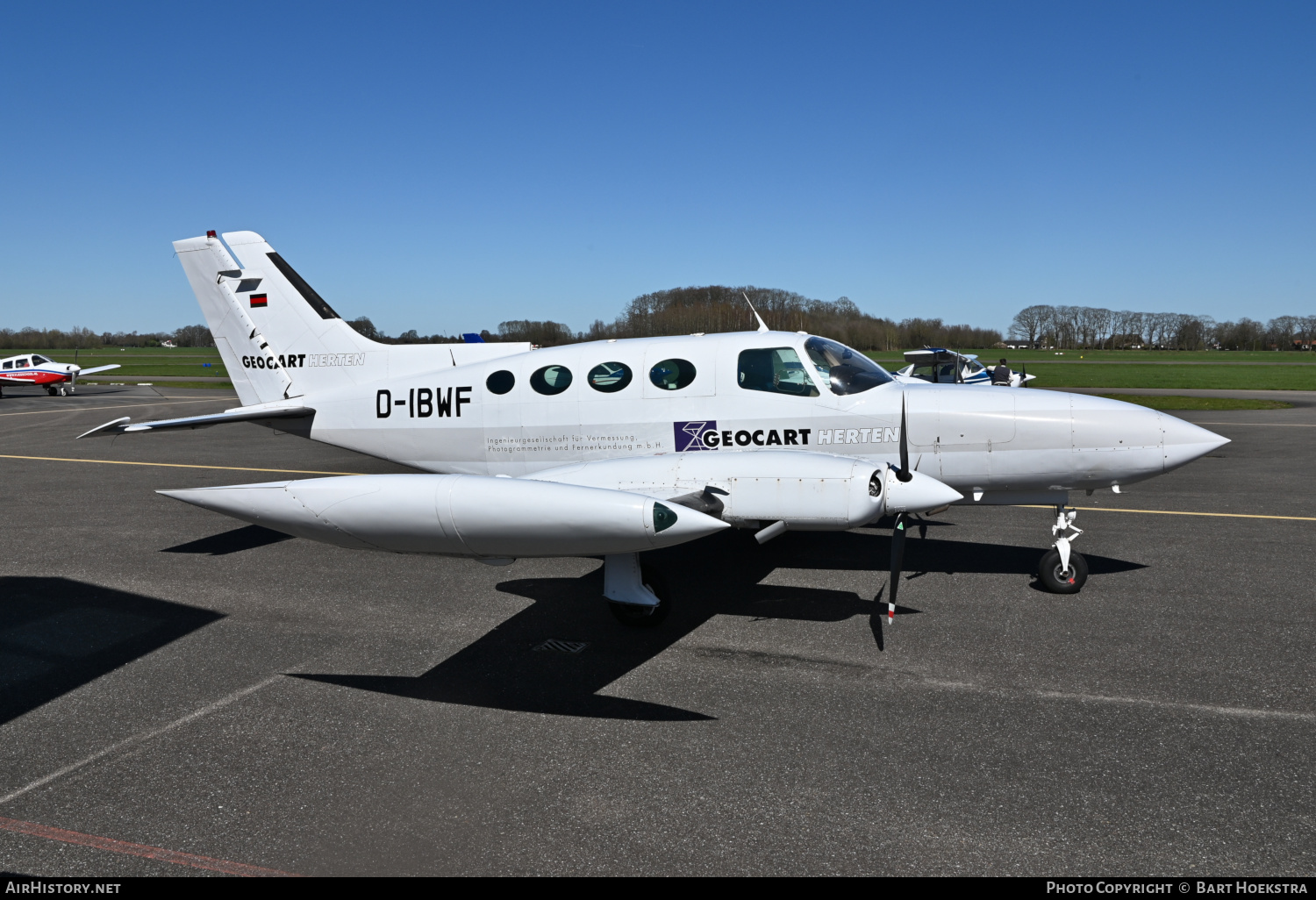 Aircraft Photo of D-IBWF | Cessna 402B | Geocart Herten | AirHistory.net #561342