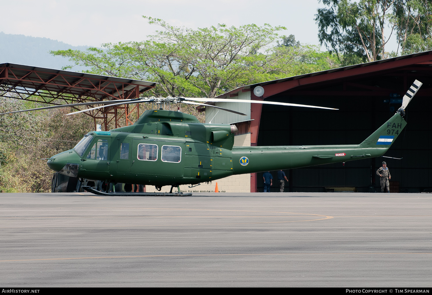 Aircraft Photo of FAH974 | Bell 412SP | Honduras - Air Force | AirHistory.net #561349