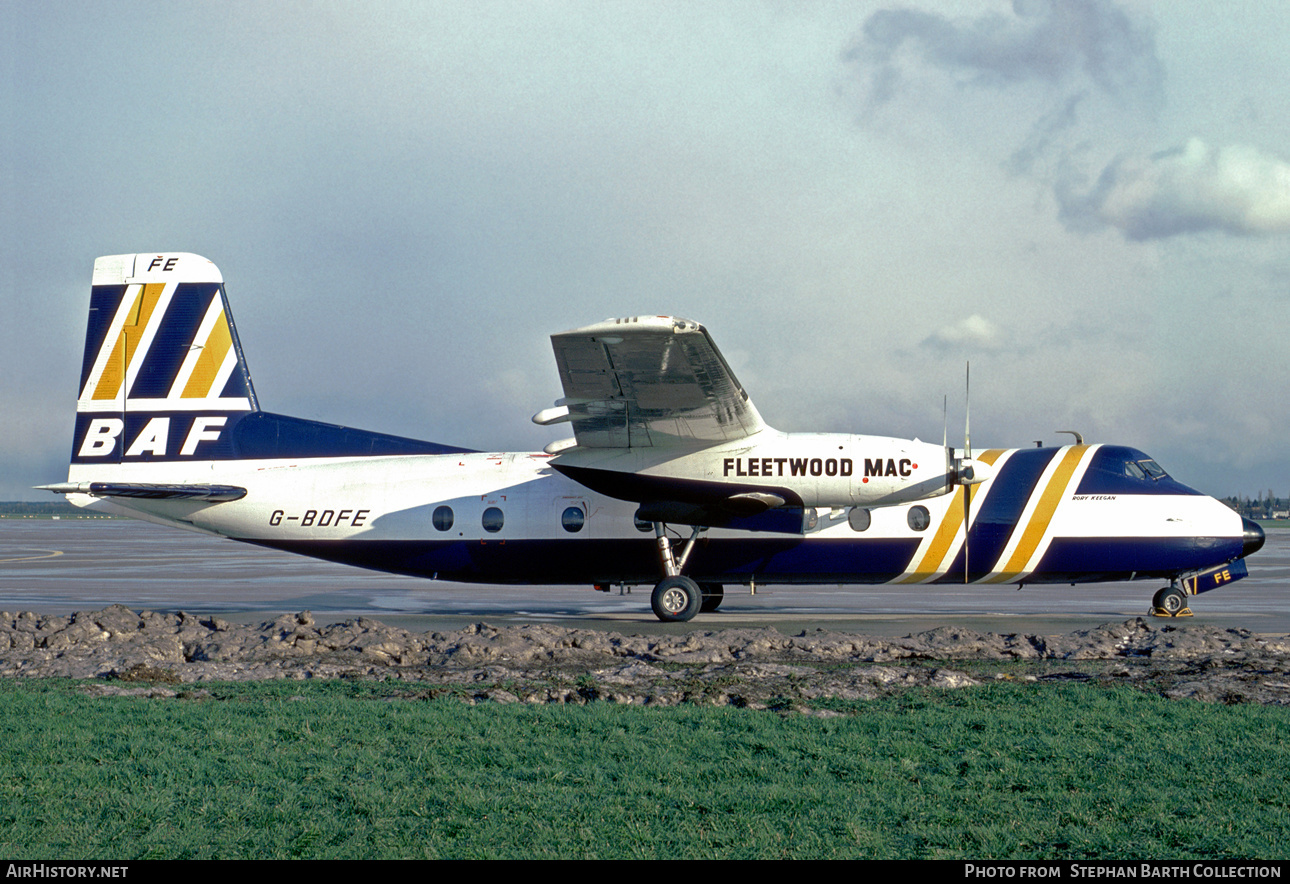 Aircraft Photo of G-BDFE | Handley Page HPR-7 Herald 206 | British Air Ferries - BAF | AirHistory.net #561367