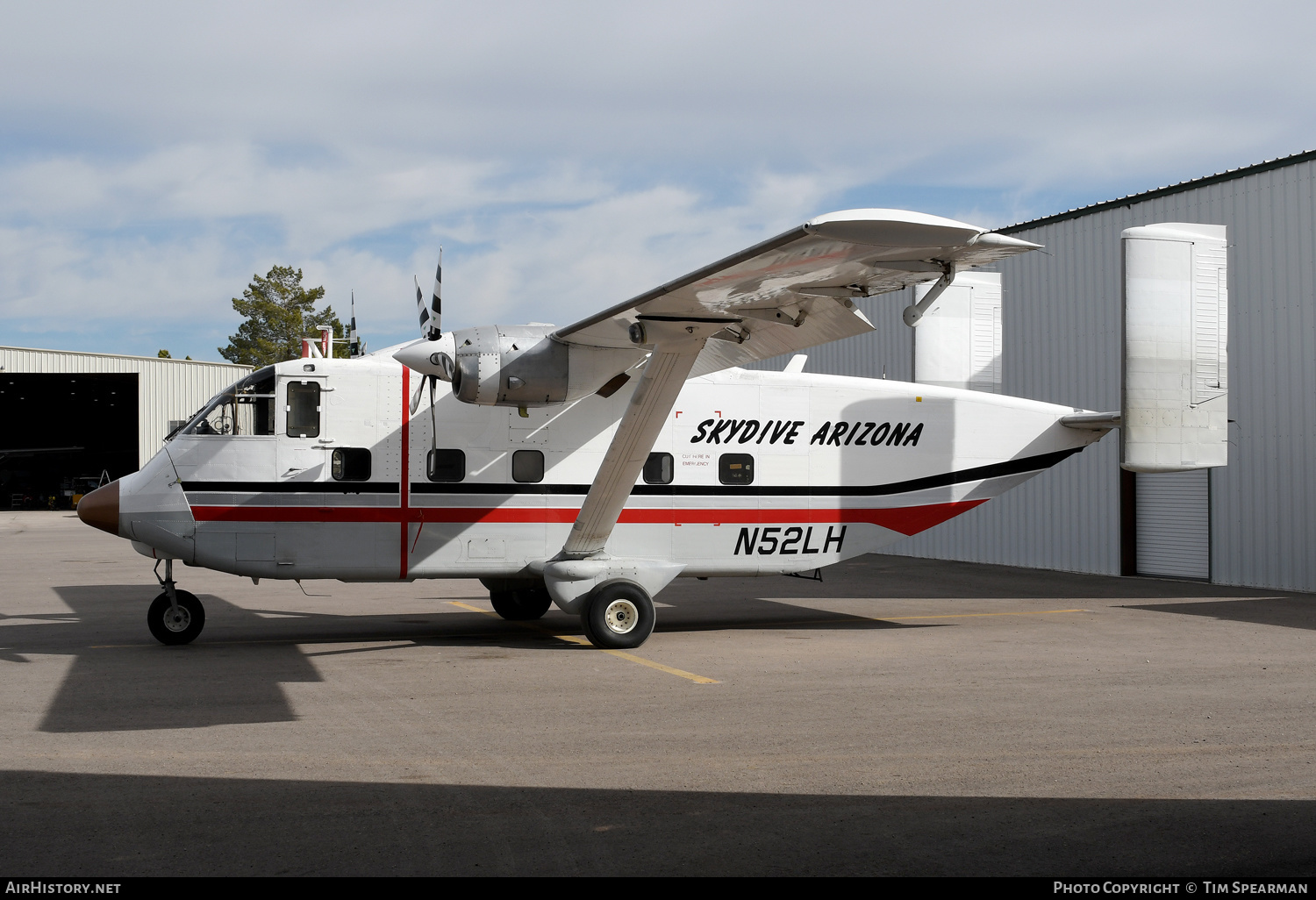 Aircraft Photo of N52LH | Short SC.7 Skyvan 3-100 | Skydive Arizona | AirHistory.net #561370