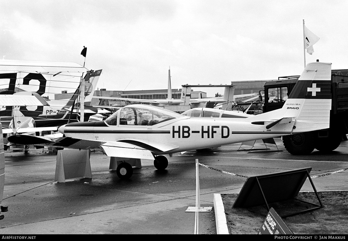 Aircraft Photo of HB-HFD | FFA AS-202/18A Bravo | AirHistory.net #561383