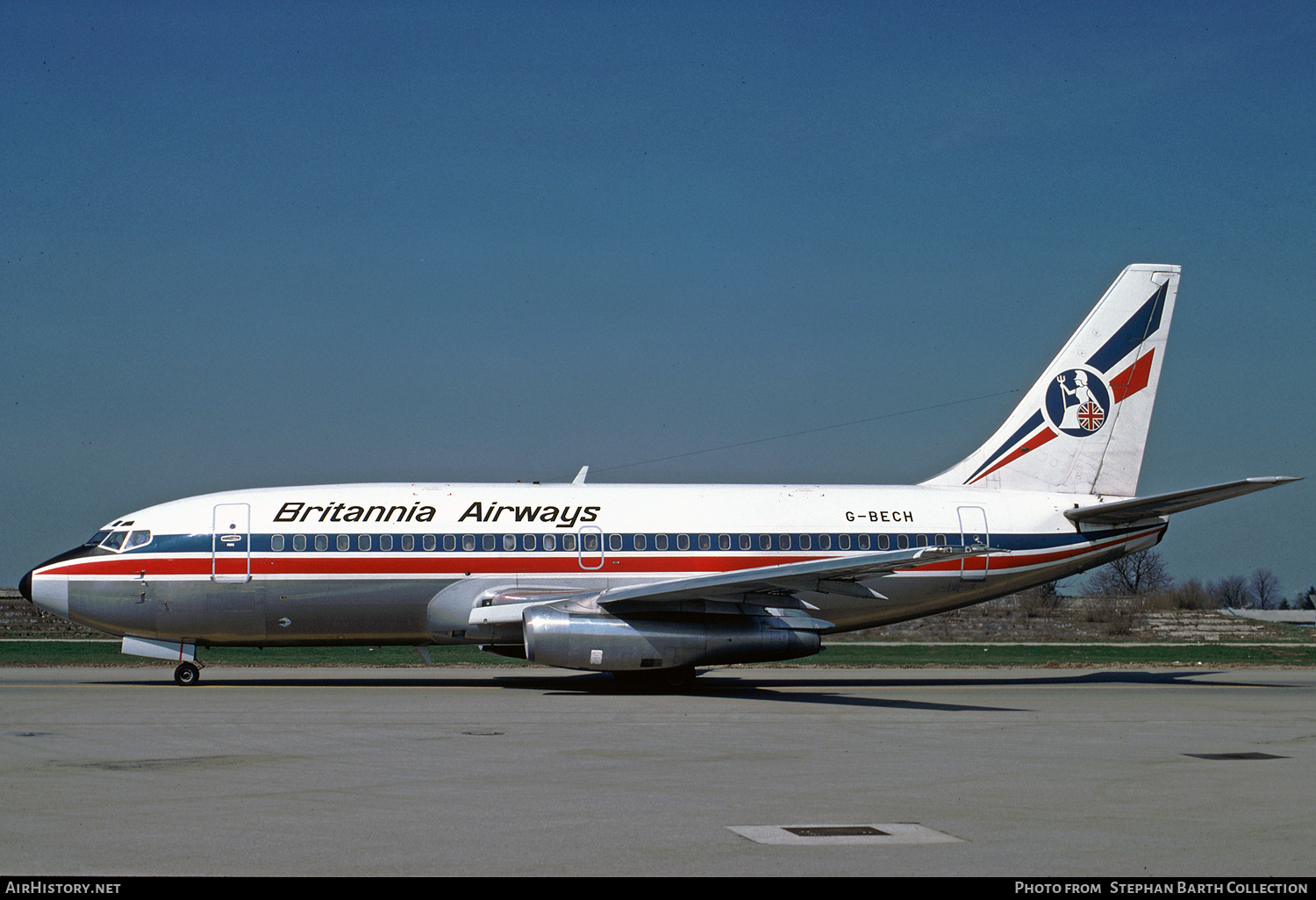 Aircraft Photo of G-BECH | Boeing 737-204/Adv | Britannia Airways | AirHistory.net #561430