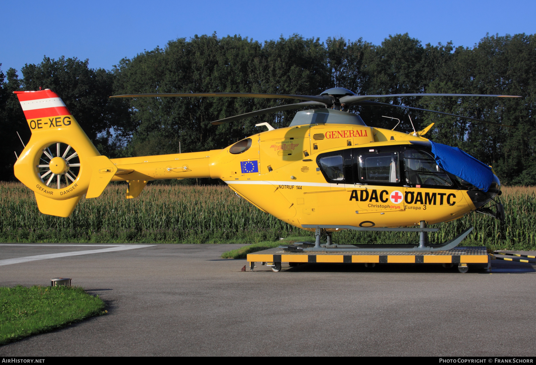 Aircraft Photo of OE-XEG | Eurocopter EC-135T-1 | ÖAMTC | AirHistory.net #561449
