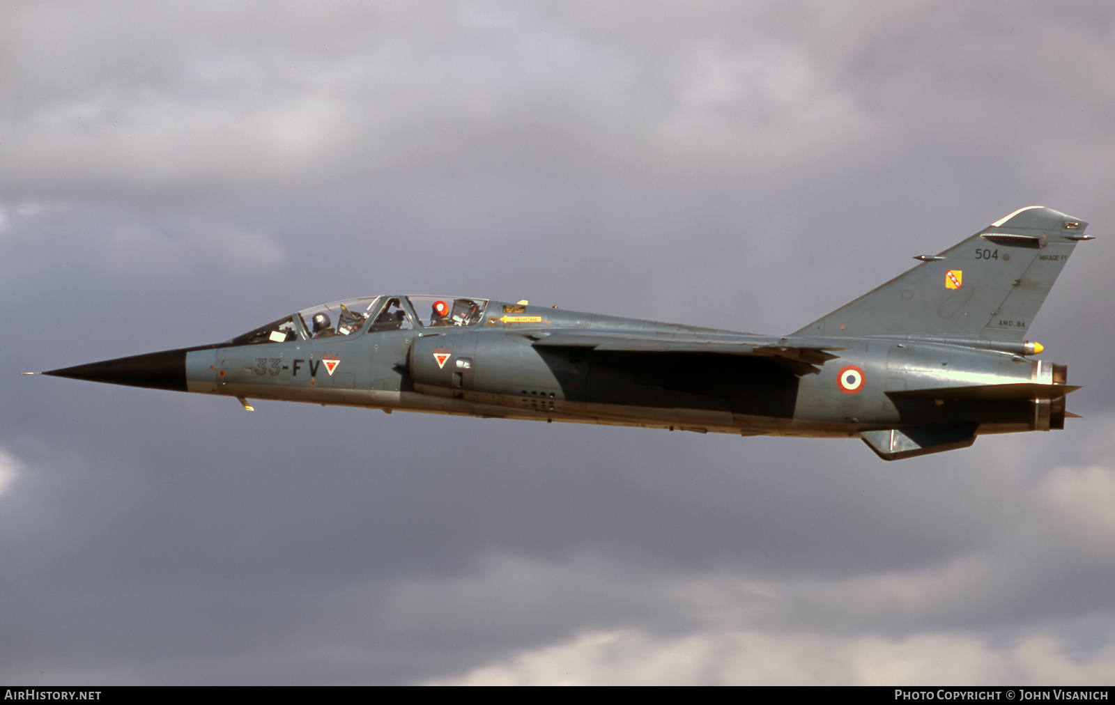 Aircraft Photo of 504 | Dassault Mirage F1B | France - Air Force | AirHistory.net #561453