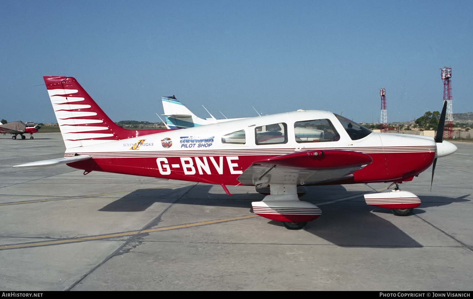 Aircraft Photo of G-BNVE | Piper PA-28-181 Cherokee Archer II | AirHistory.net #561470