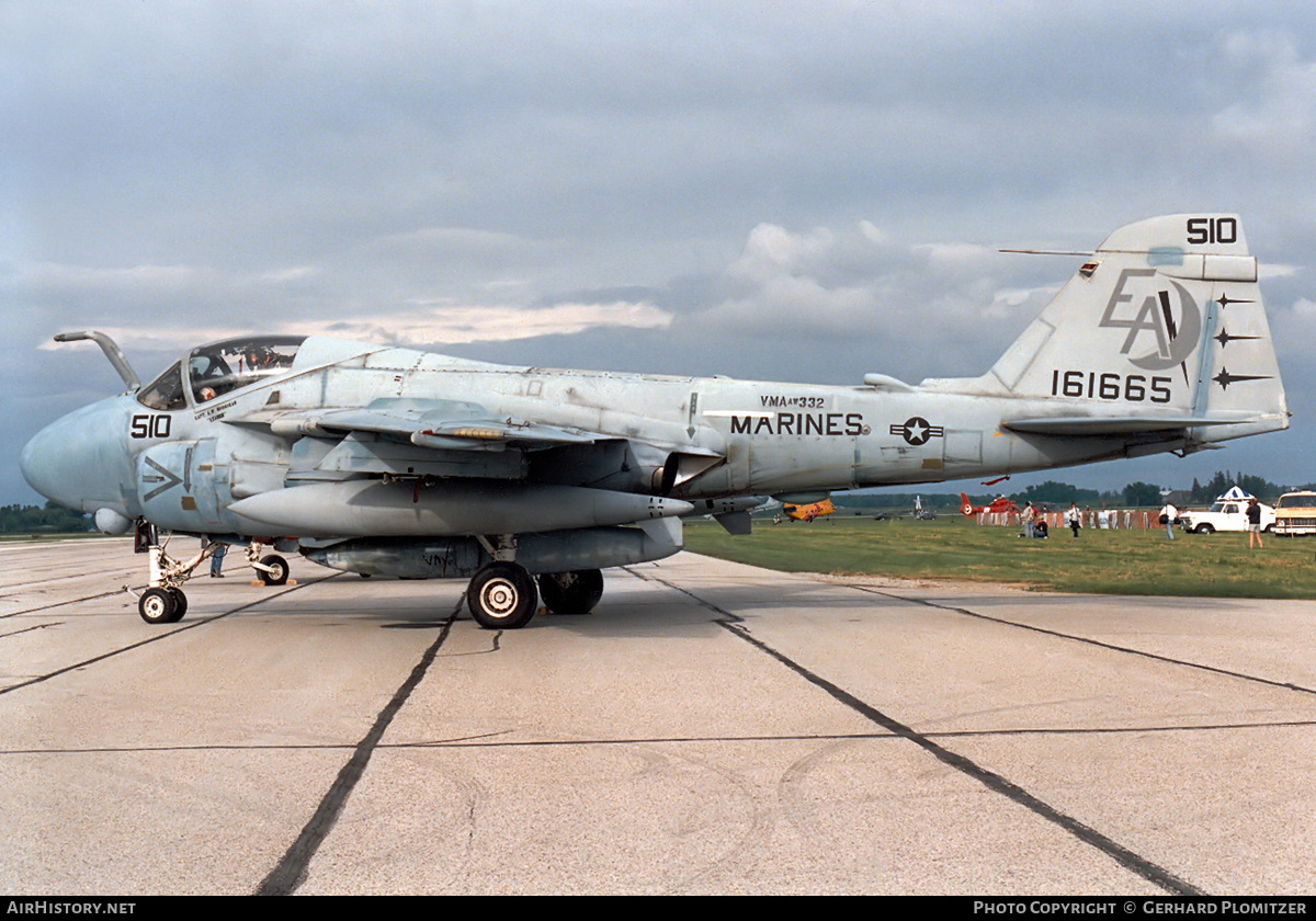 Aircraft Photo of 161665 | Grumman A-6E Intruder (G-128) | USA - Marines | AirHistory.net #561482