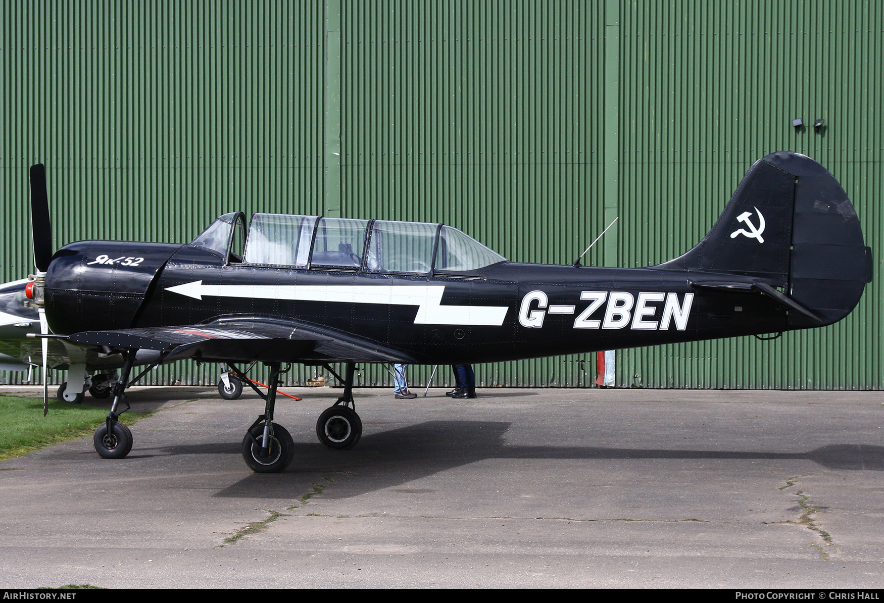 Aircraft Photo of G-ZBEN | Yakovlev Yak-52 | AirHistory.net #561492