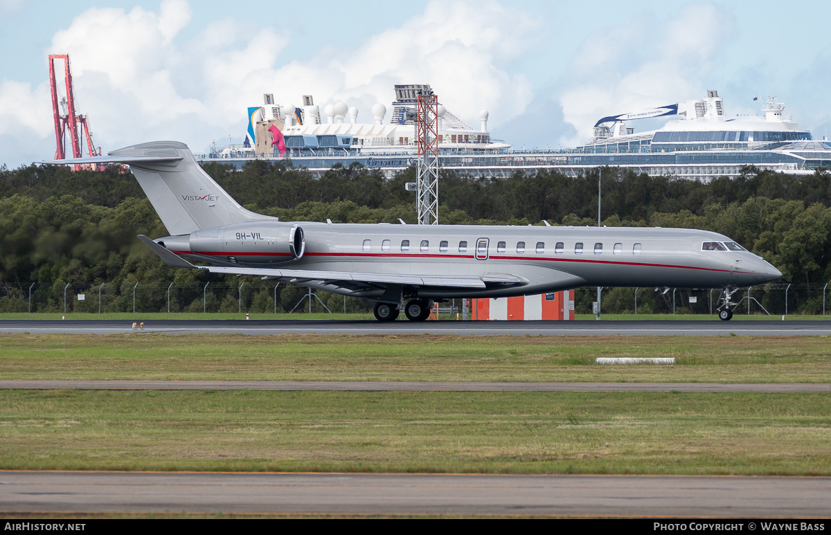 Aircraft Photo of 9H-VIL | Bombardier Global 7500 (BD-700-2A12) | VistaJet | AirHistory.net #561519