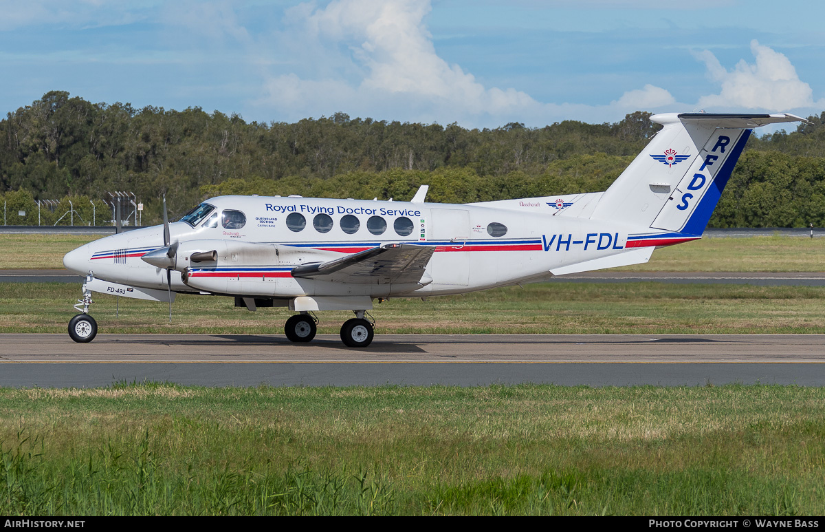 Aircraft Photo of VH-FDL | Beech B200 Super King Air | Royal Flying Doctor Service - RFDS | AirHistory.net #561523