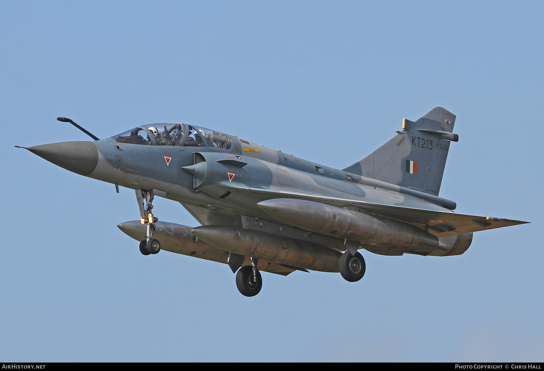Aircraft Photo of KT213 | Dassault Mirage 2000TI | India - Air Force | AirHistory.net #561536