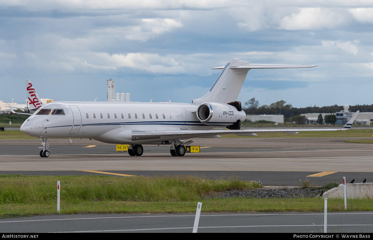 Aircraft Photo of VH-CCD | Bombardier Global Express XRS (BD-700-1A10) | AirHistory.net #561539