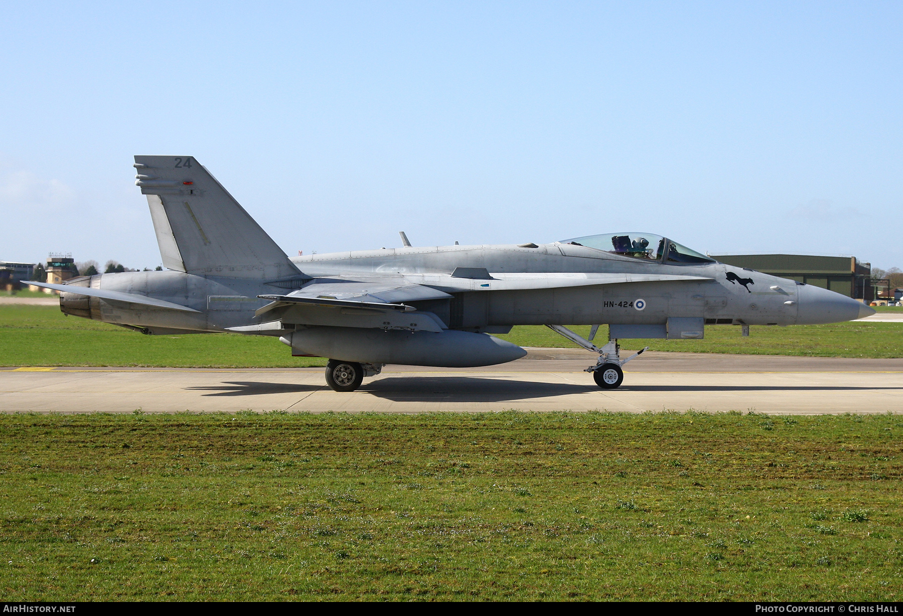 Aircraft Photo of HN-424 | McDonnell Douglas F/A-18C Hornet | Finland - Air Force | AirHistory.net #561541