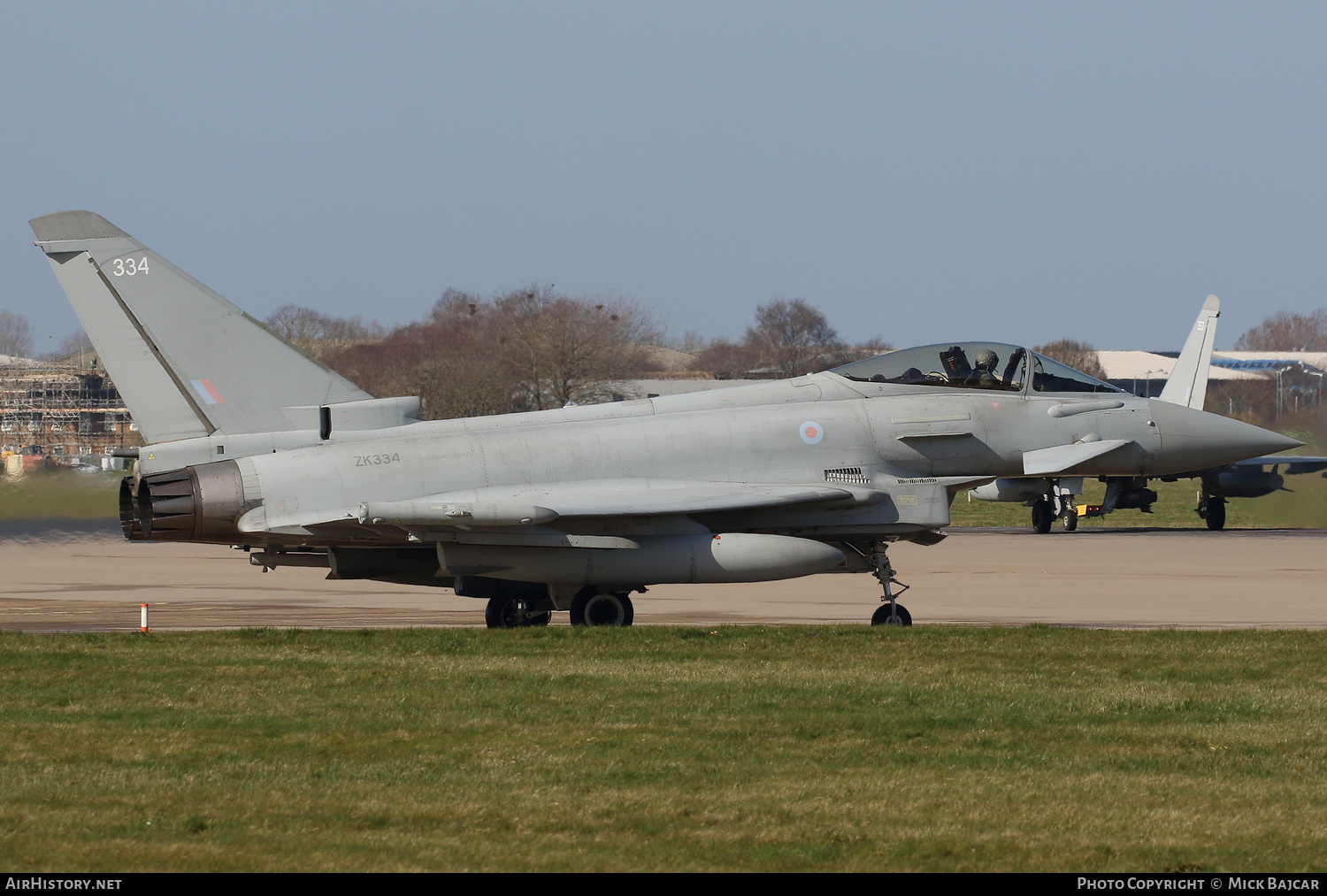 Aircraft Photo of ZK334 | Eurofighter EF-2000 Typhoon FGR4 | UK - Air Force | AirHistory.net #561554
