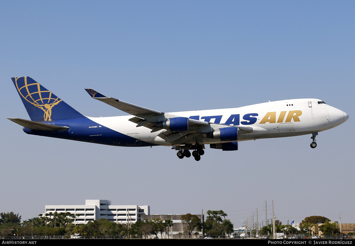 Aircraft Photo of N446MC | Boeing 747-4B5F/ER/SCD | Atlas Air | AirHistory.net #561555