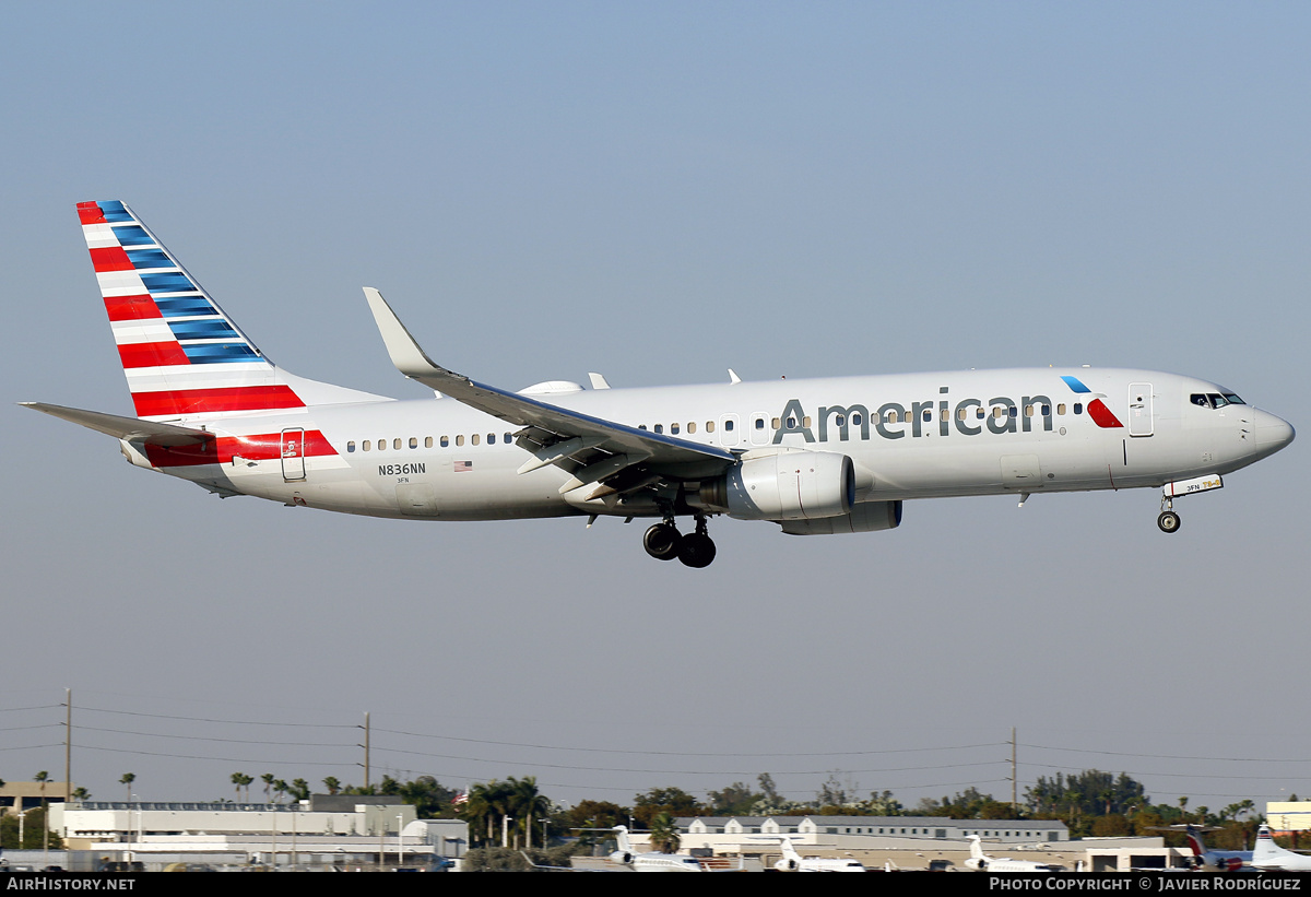 Aircraft Photo of N836NN | Boeing 737-823 | American Airlines | AirHistory.net #561556