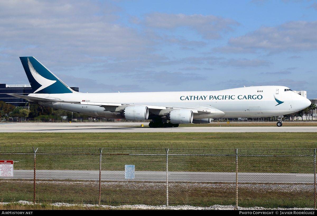 Aircraft Photo of B-LJB | Boeing 747-867F/SCD | Cathay Pacific Airways Cargo | AirHistory.net #561563
