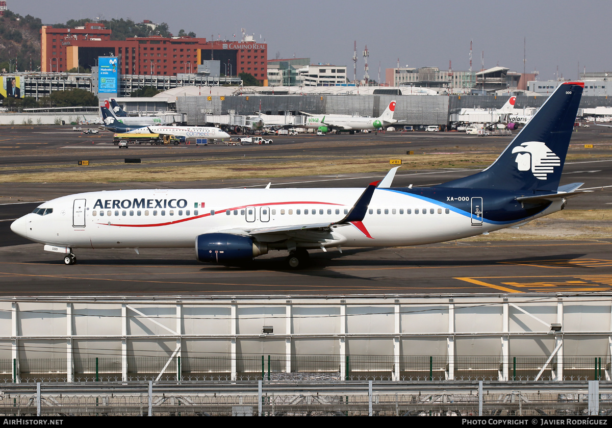 Aircraft Photo of XA-OOO | Boeing 737-8FZ | AeroMéxico | AirHistory.net #561564