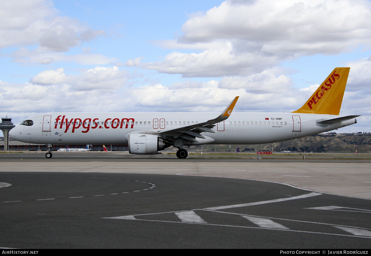 Aircraft Photo of TC-RBP | Airbus A321-251NX | Pegasus Airlines | AirHistory.net #561581