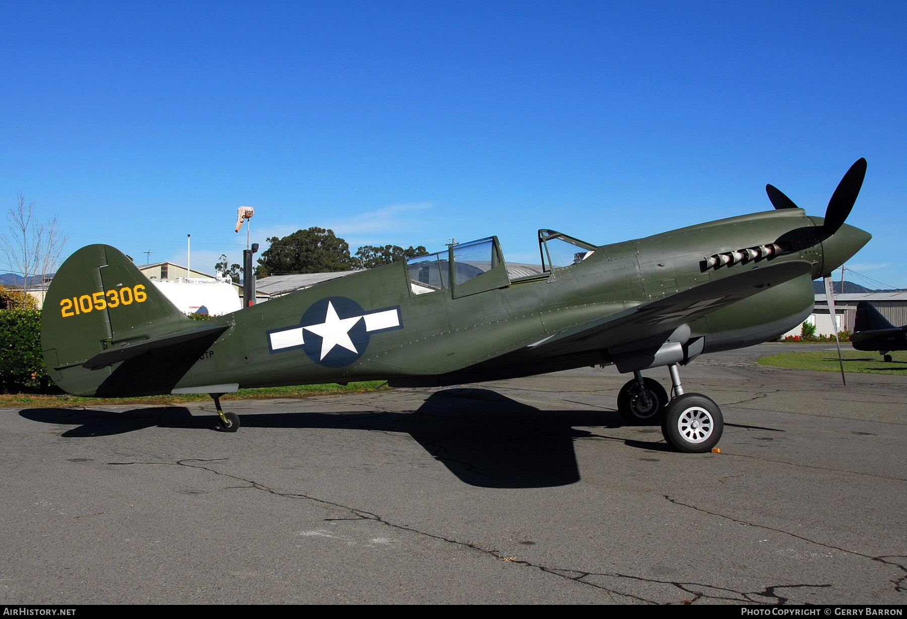 Aircraft Photo of N540TP / 2015306 | Curtiss P-40N Warhawk | USA - Air Force | AirHistory.net #561606