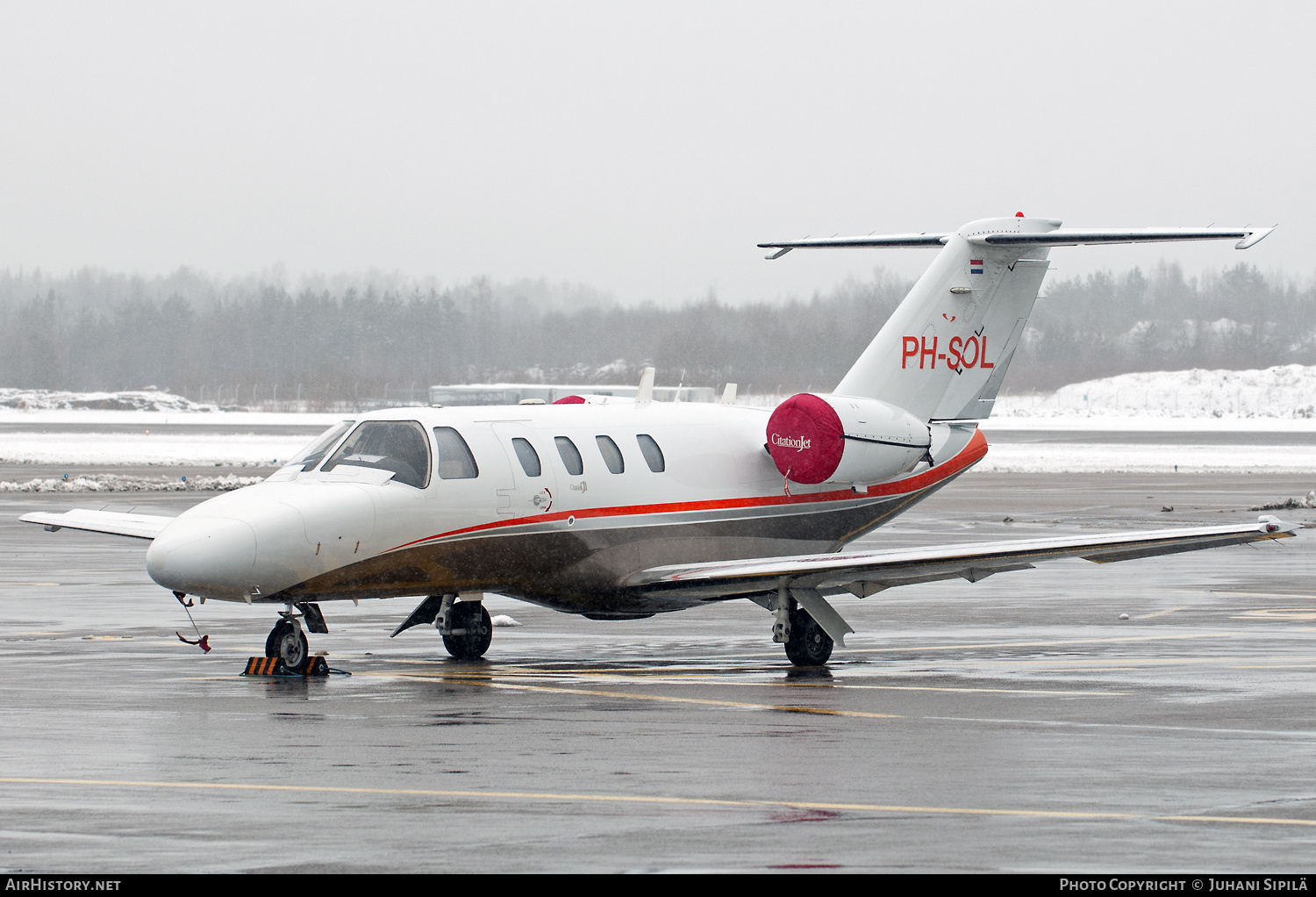 Aircraft Photo of PH-SOL | Cessna 525 CitationJet CJ1 | Solid Air | AirHistory.net #561609