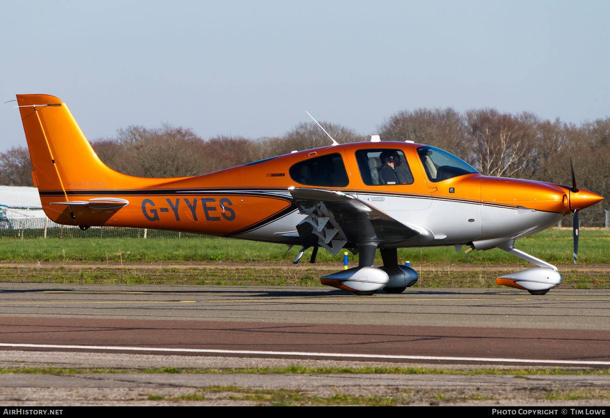 Aircraft Photo of G-YYES | Cirrus SR-20 G6-GTS Platinum | AirHistory.net #561610