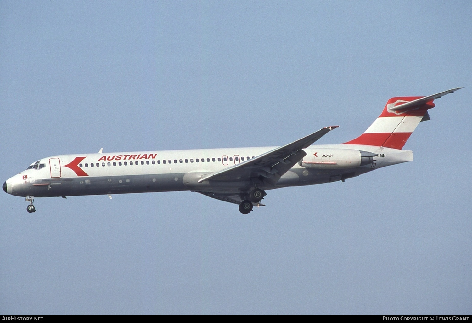 Aircraft Photo of OE-LMN | McDonnell Douglas MD-87 (DC-9-87) | Austrian Airlines | AirHistory.net #561612