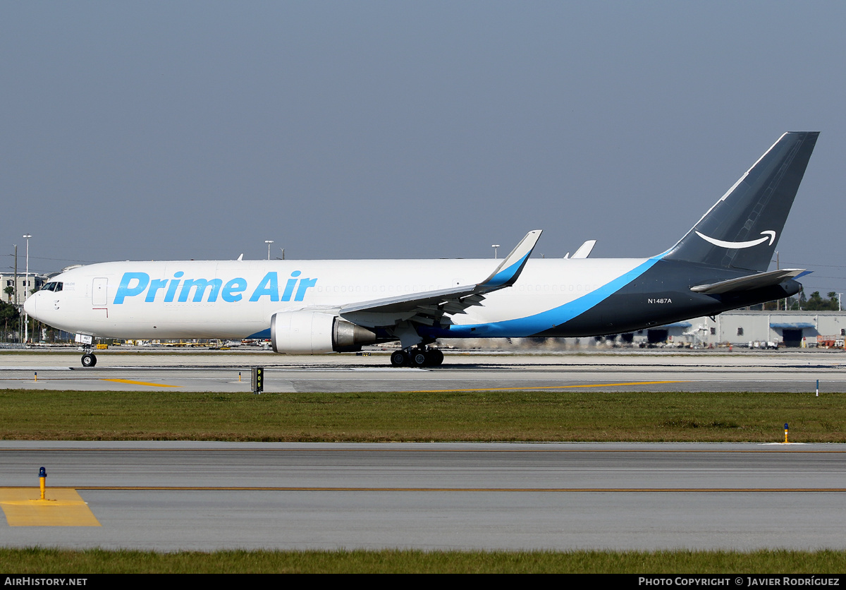 Aircraft Photo of N1487A | Boeing 767-31K/ER(BDSF) | Prime Air | AirHistory.net #561614