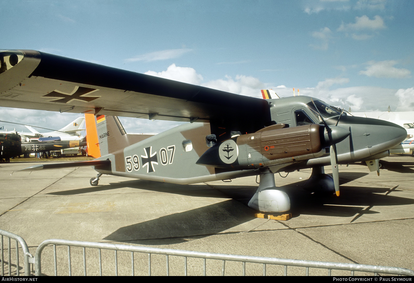 Aircraft Photo of 5907 | Dornier Do-28D-2 Skyservant | Germany - Navy | AirHistory.net #561617