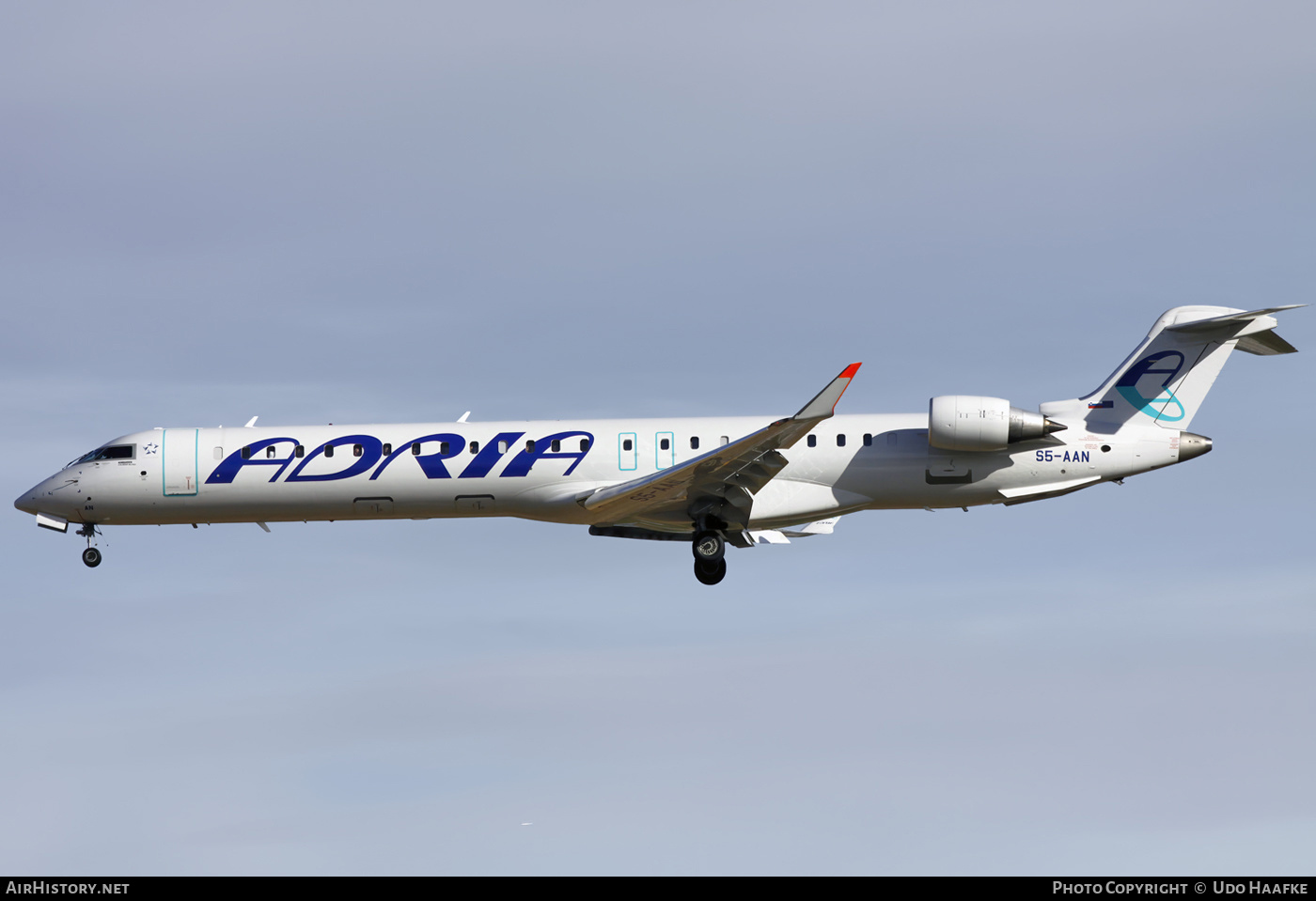 Aircraft Photo of S5-AAN | Bombardier CRJ-900LR NG (CL-600-2D24) | Adria Airways | AirHistory.net #561662