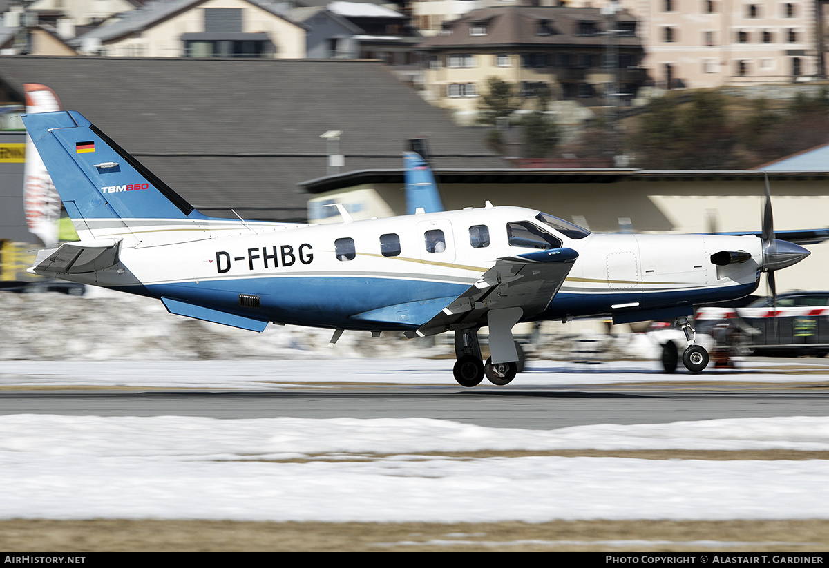 Aircraft Photo of D-FHBG | Socata TBM-850 (700N) | AirHistory.net #561730