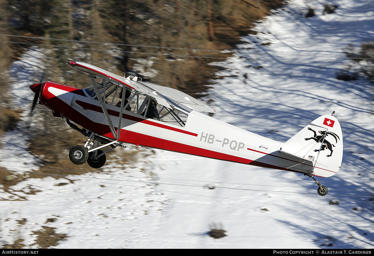 Aircraft Photo of HB-PQP | Piper PA-18-150 Super Cub | AirHistory.net #561731