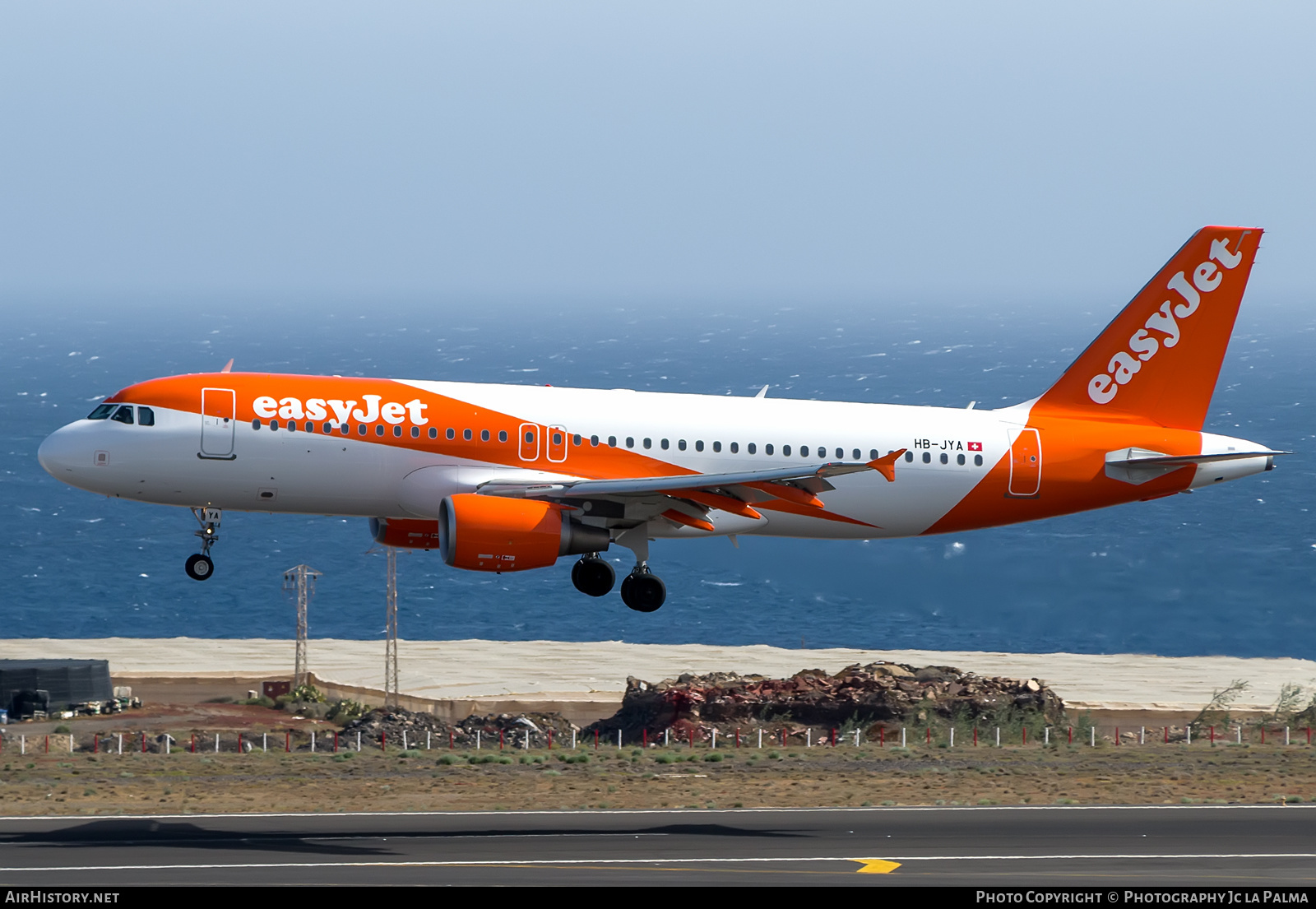 Aircraft Photo of HB-JYA | Airbus A320-214 | EasyJet | AirHistory.net #561745
