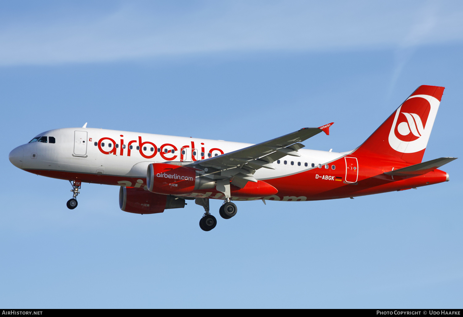 Aircraft Photo of D-ABGK | Airbus A319-112 | Air Berlin | AirHistory.net #561752