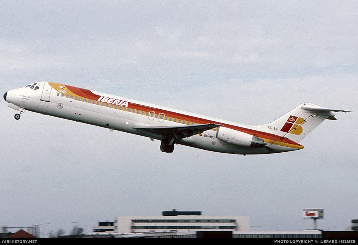 Aircraft Photo of EC-BIU | McDonnell Douglas DC-9-32 | Iberia | AirHistory.net #561758
