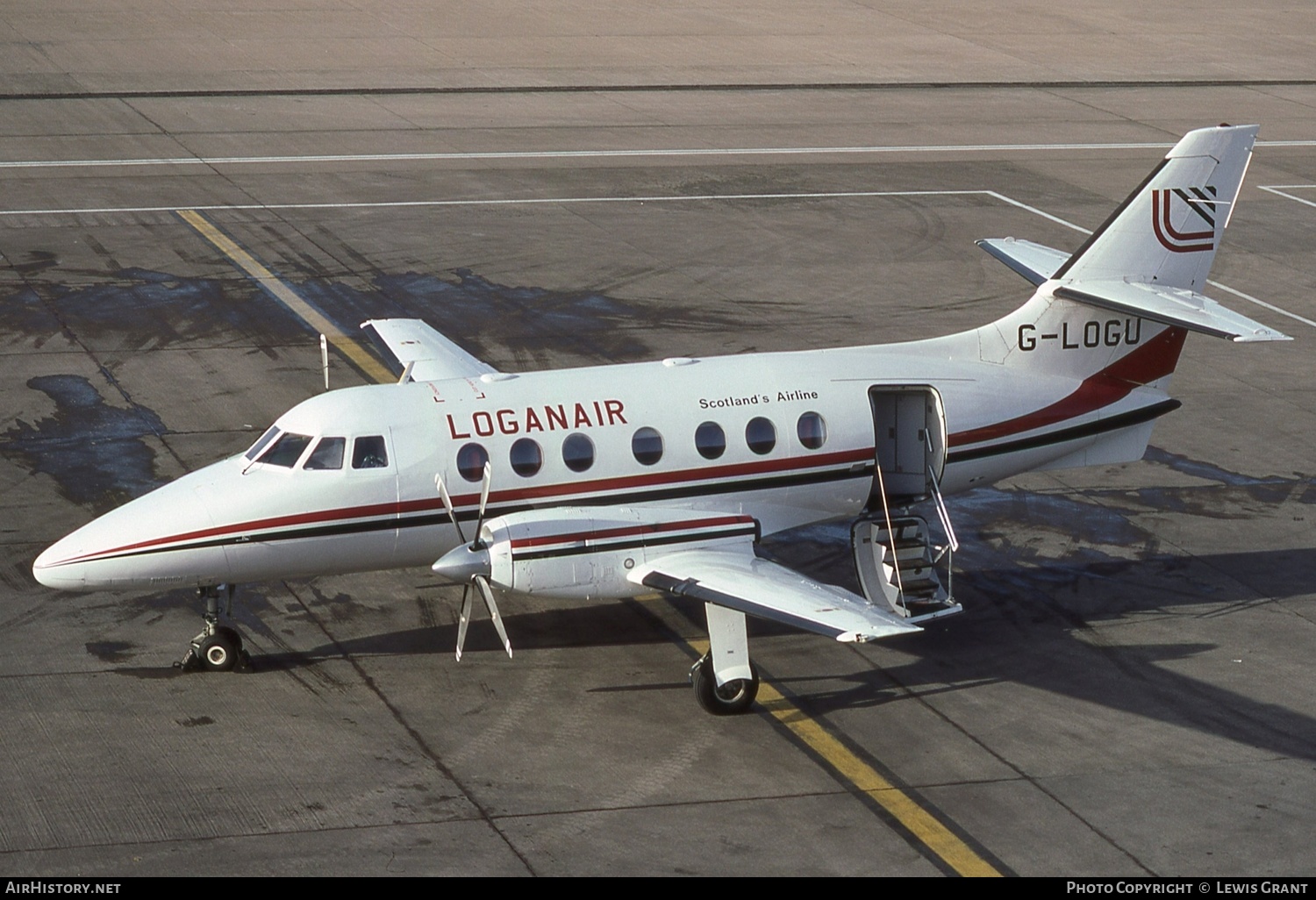 Aircraft Photo of G-LOGU | British Aerospace BAe-3102 Jetstream 31 | Loganair | AirHistory.net #561764