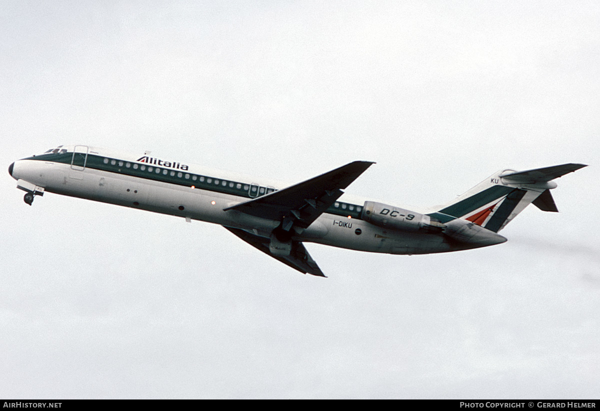 Aircraft Photo of I-DIKU | McDonnell Douglas DC-9-32 | Alitalia | AirHistory.net #561778