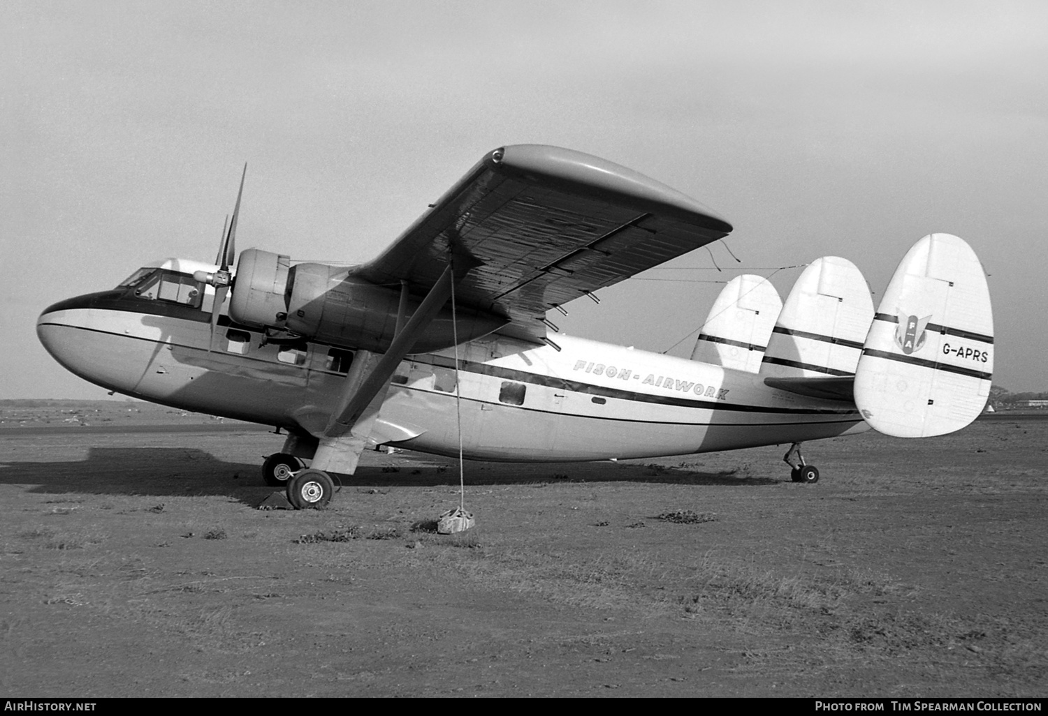 Aircraft Photo of G-APRS | Scottish Aviation Twin Pioneer Series 1 | Fison-Airwork | AirHistory.net #561783