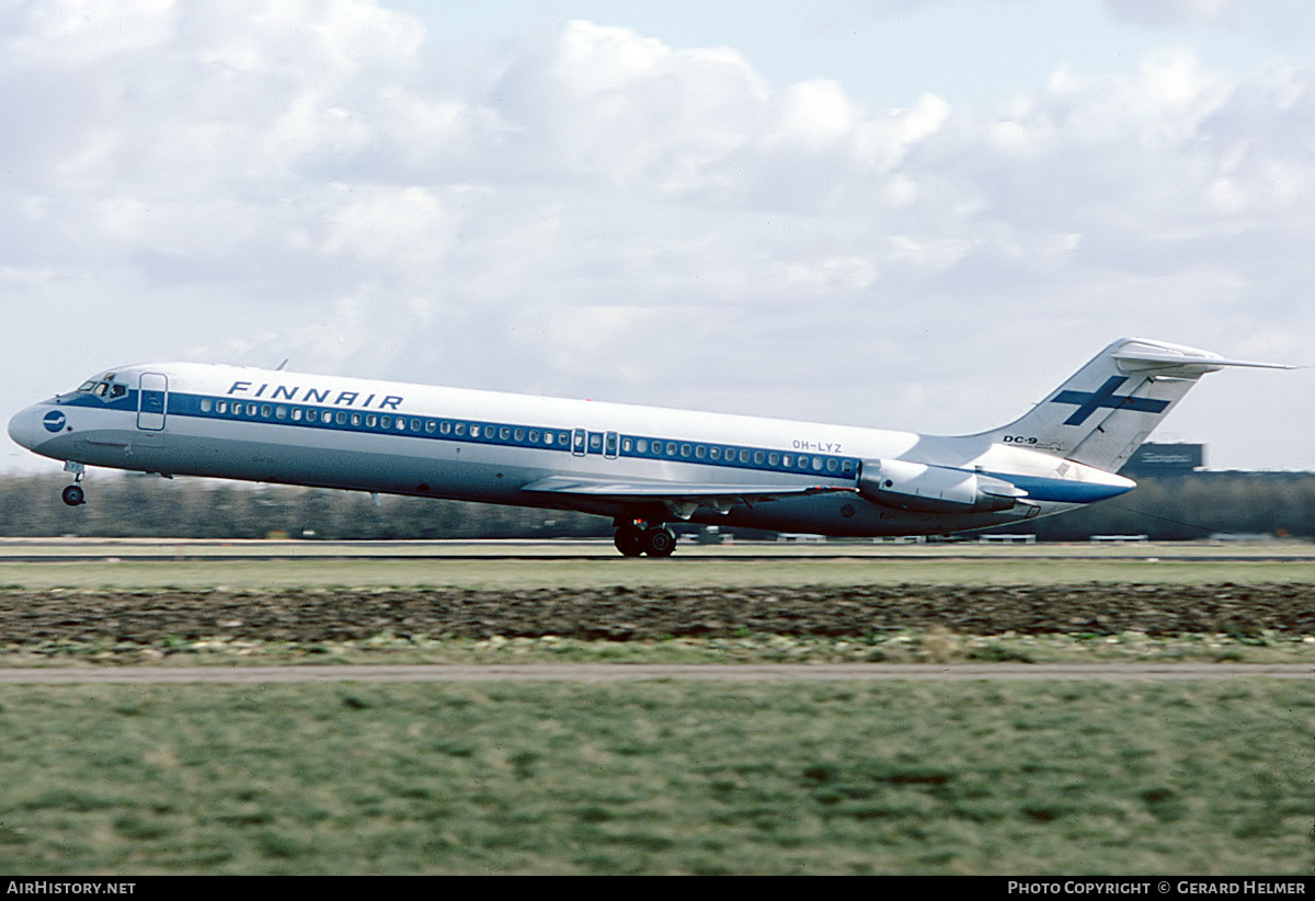 Aircraft Photo of OH-LYZ | McDonnell Douglas DC-9-51 | Finnair | AirHistory.net #561789