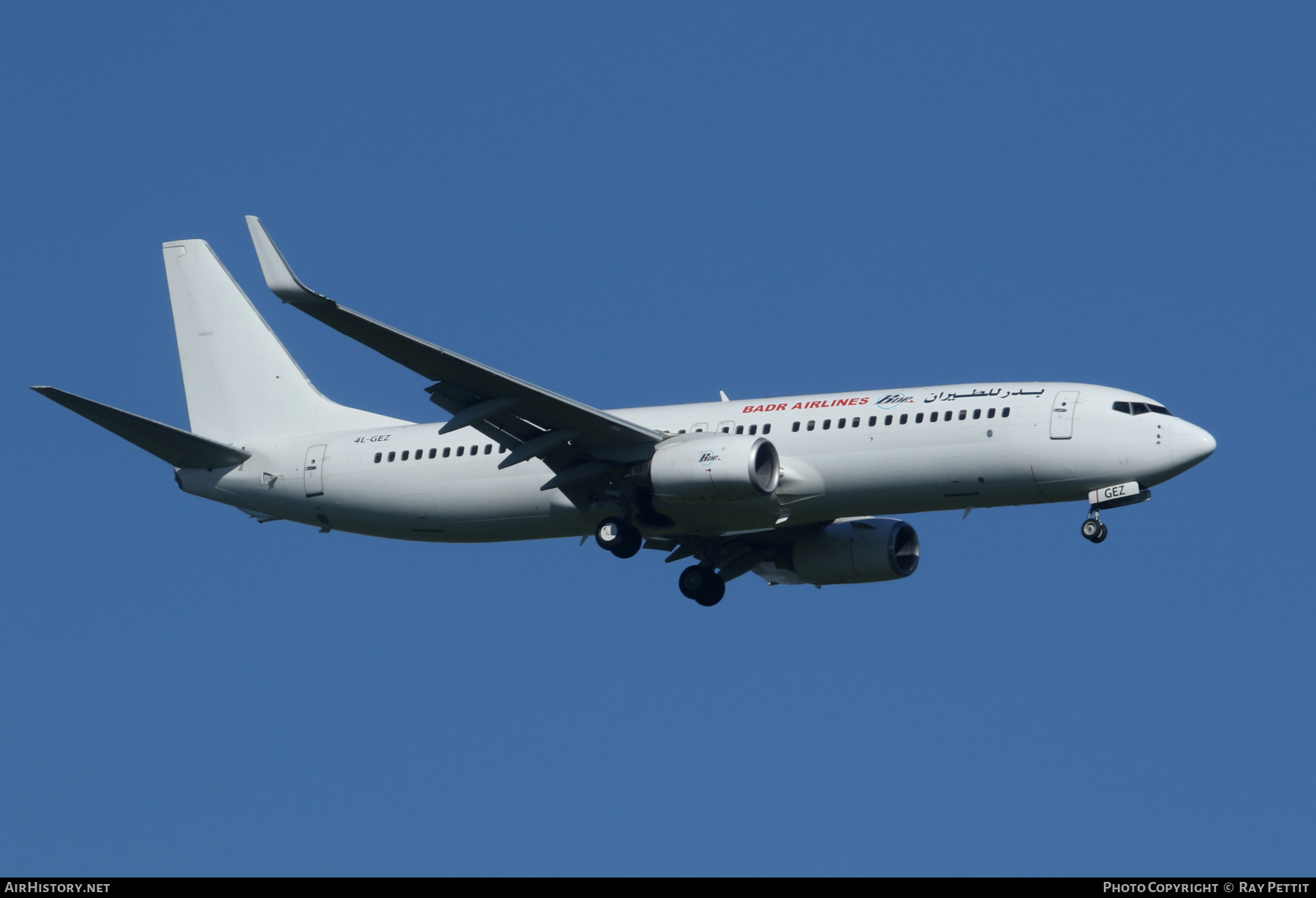 Aircraft Photo of 4L-GEZ | Boeing 737-8FZ | Badr Airlines | AirHistory.net #561798